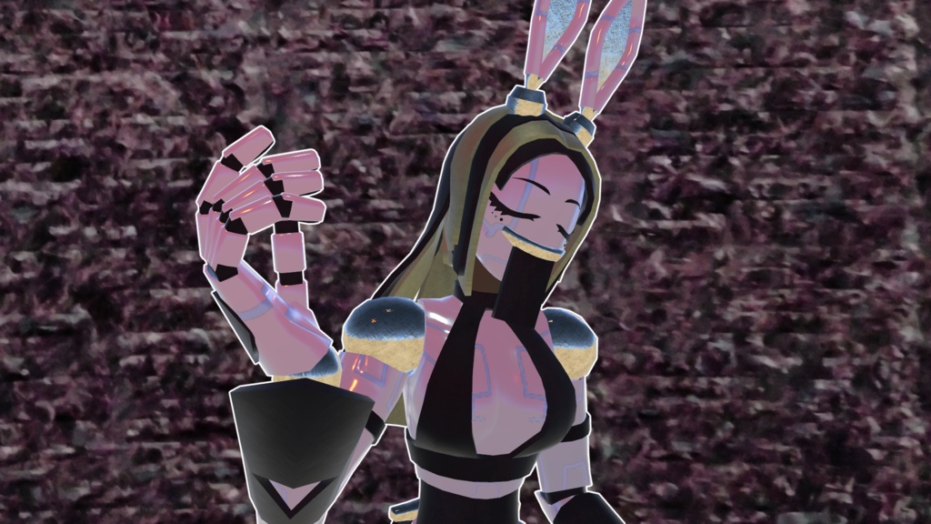 オリジナル人外3Dモデル「Aphrodite(アフロディーテ)」(VRC想定アバター)