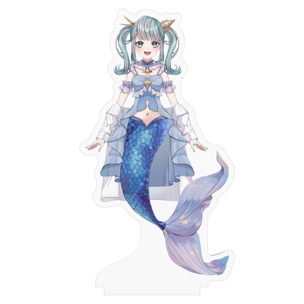 【常設】殻貝ひめ アクリルスタンド 人魚ver