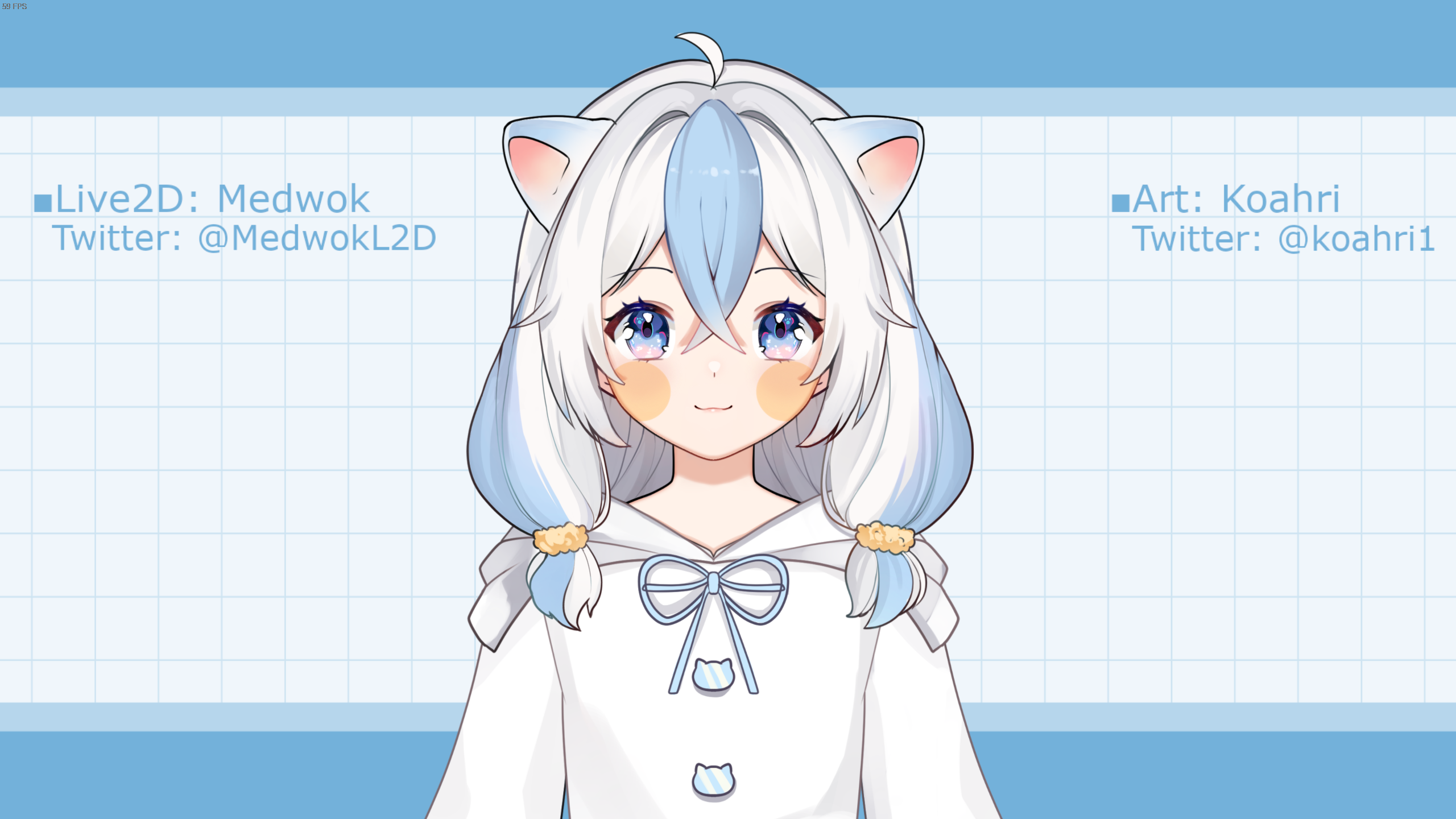 Live2D Half-Body Model