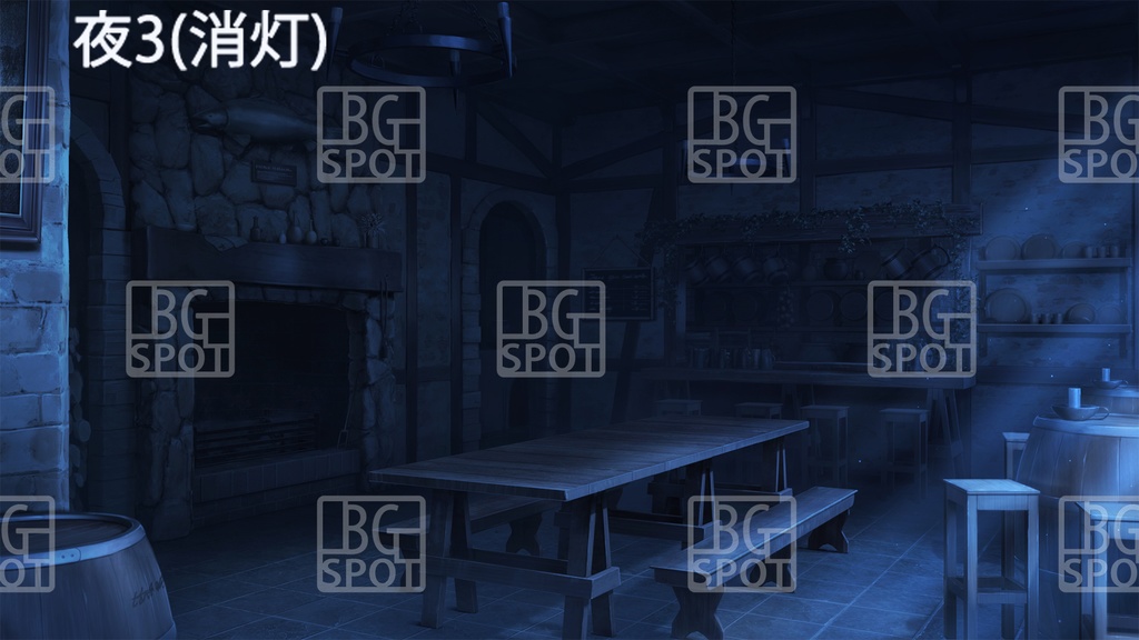 BG_豚の丸焼きが出る酒場