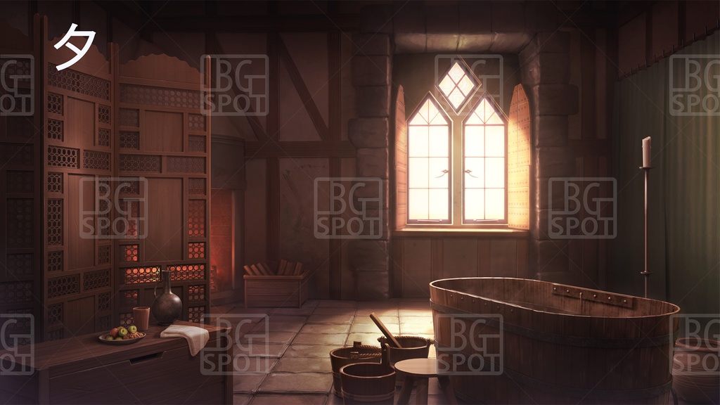 BG_中世の風呂場