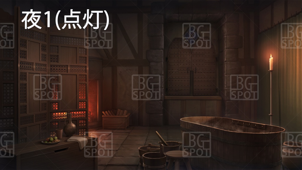 BG_中世の風呂場