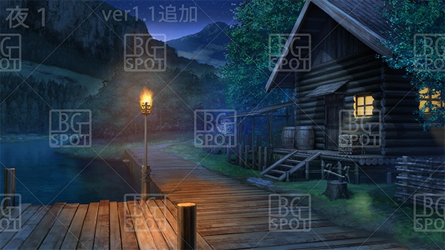BG_川のほとりのログハウス_ver1.1
