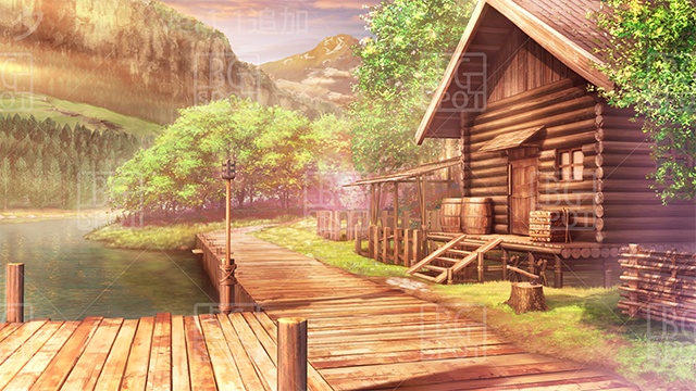 BG_川のほとりのログハウス_ver1.1
