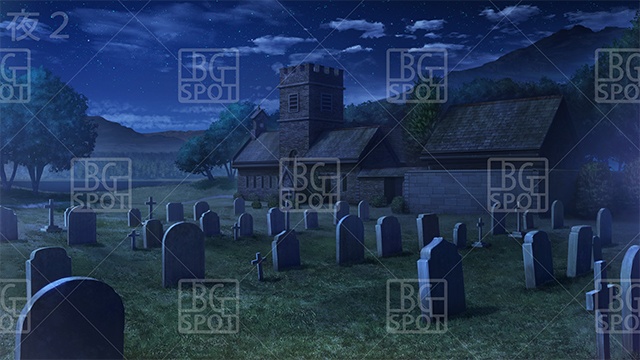 BG_教会裏の墓地