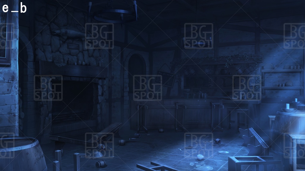 BG_豚の丸焼きが出る酒場ver1.1_荒れた店