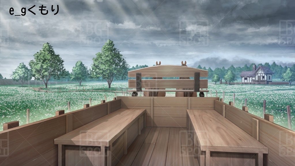 BG_幌馬車の内部 Ver2.0 幌無し