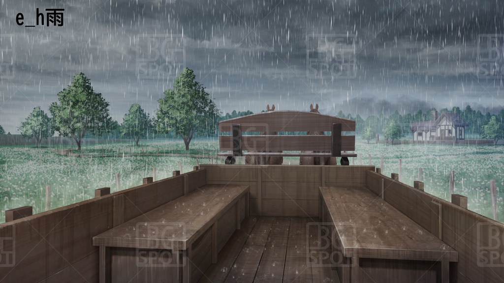 BG_幌馬車の内部 Ver2.0 幌無し