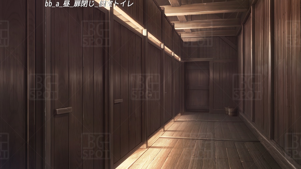 (個室トイレ)BG_兵士たちのトイレ あるいは…＿