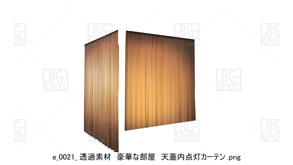 e豪華な内装_天蓋付きベット_点灯セット_ver2.0