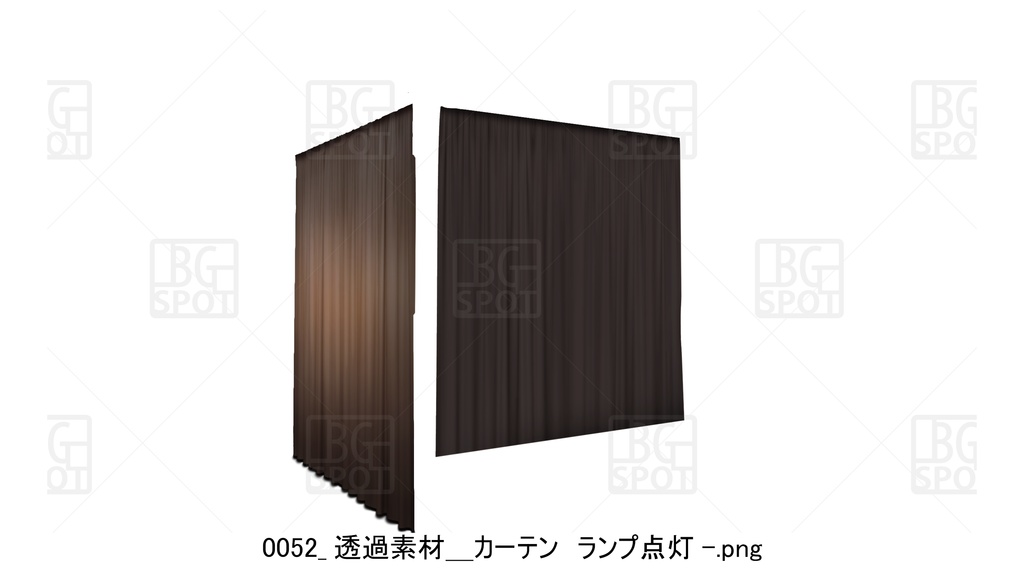 b普通の宿_天蓋付きベット_点灯セット_ver2.0