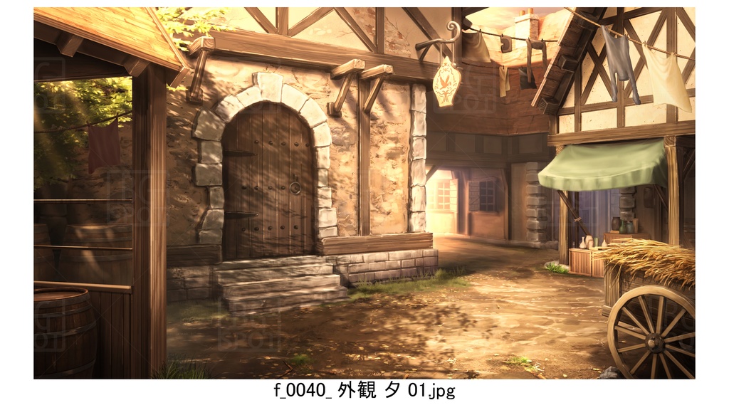 f外観_BGぼろい宿と外観_多様な部屋_ver2.0