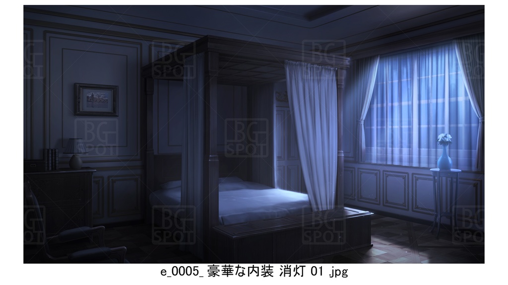 e豪華な内装_BGぼろい宿と外観_多様な部屋_ver2.0