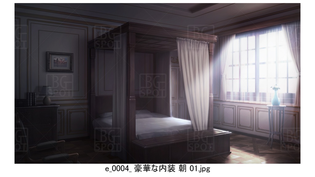 e豪華な内装_BGぼろい宿と外観_多様な部屋_ver2.0