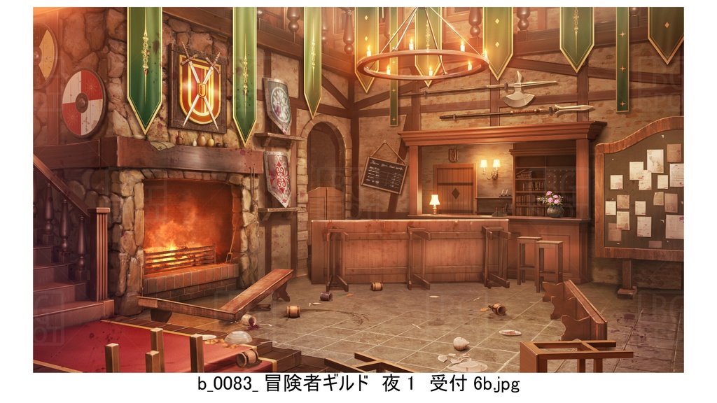冒険者ギルド編(緑)_BG_豚の丸焼きが出る酒場ver2.0