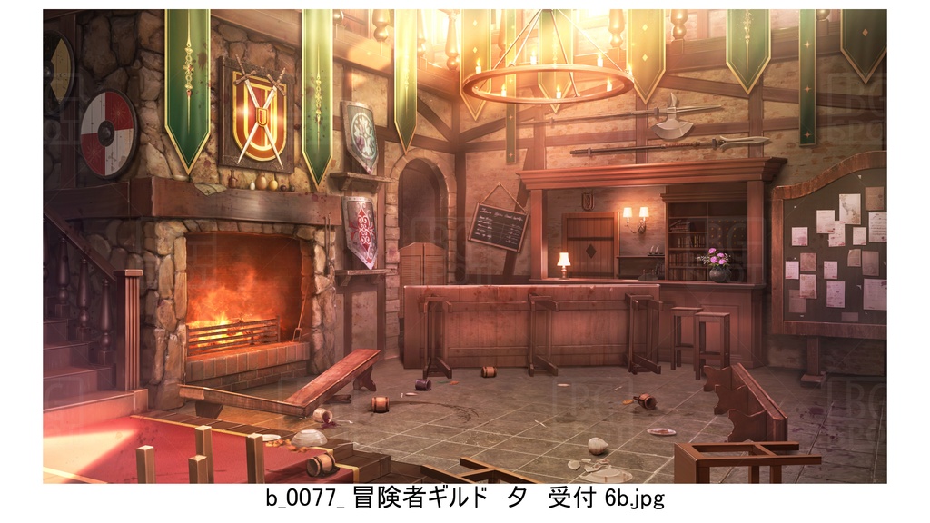 冒険者ギルド編(緑)_BG_豚の丸焼きが出る酒場ver2.0