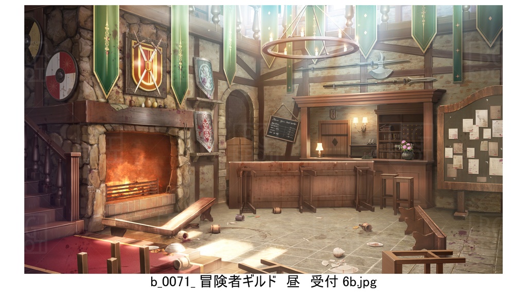 冒険者ギルド編(緑)_BG_豚の丸焼きが出る酒場ver2.0
