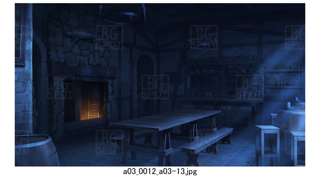 酒場隠し扉_BG_豚の丸焼きが出る酒場ver2.0