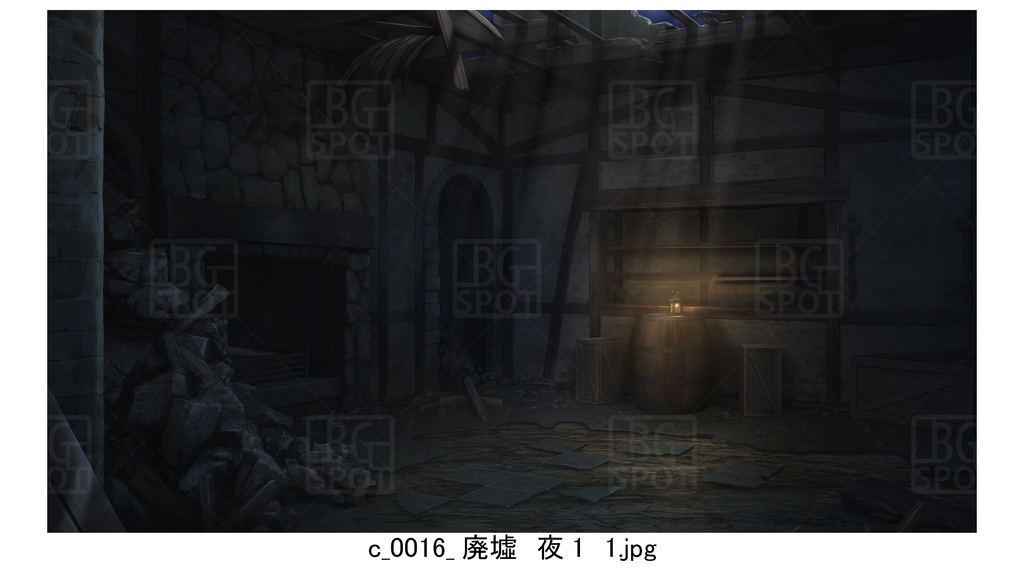 c01廃墟_BG_豚の丸焼きが出る酒場ver2.0