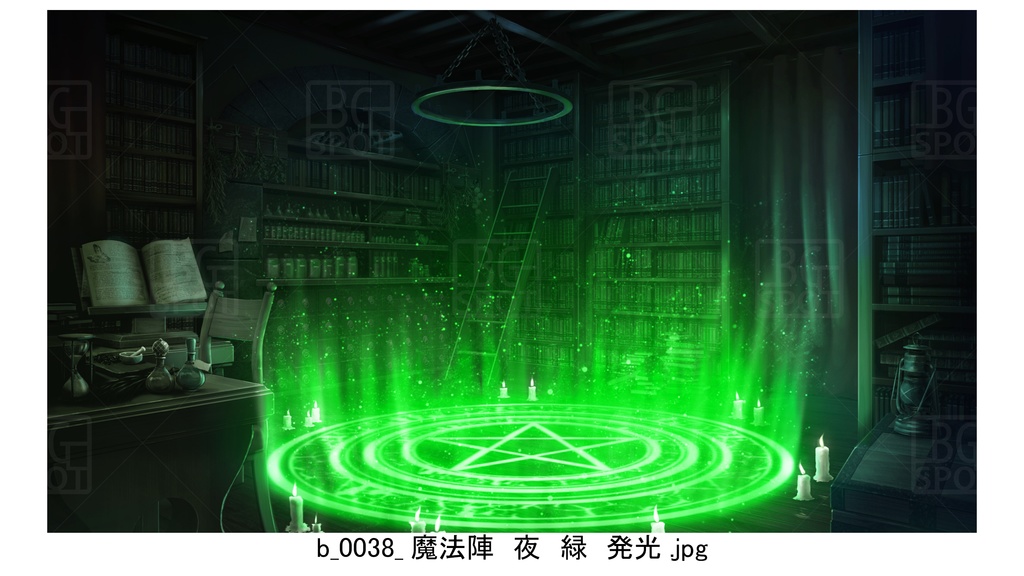 b魔法陣_BG_12魔法使いの部屋