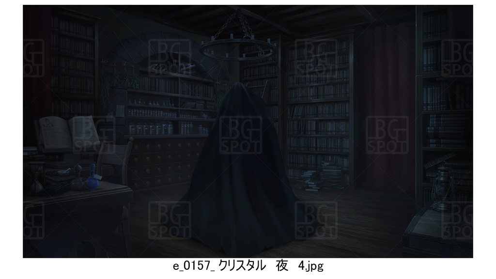 eクリスタル_BG_12魔法使いの部屋