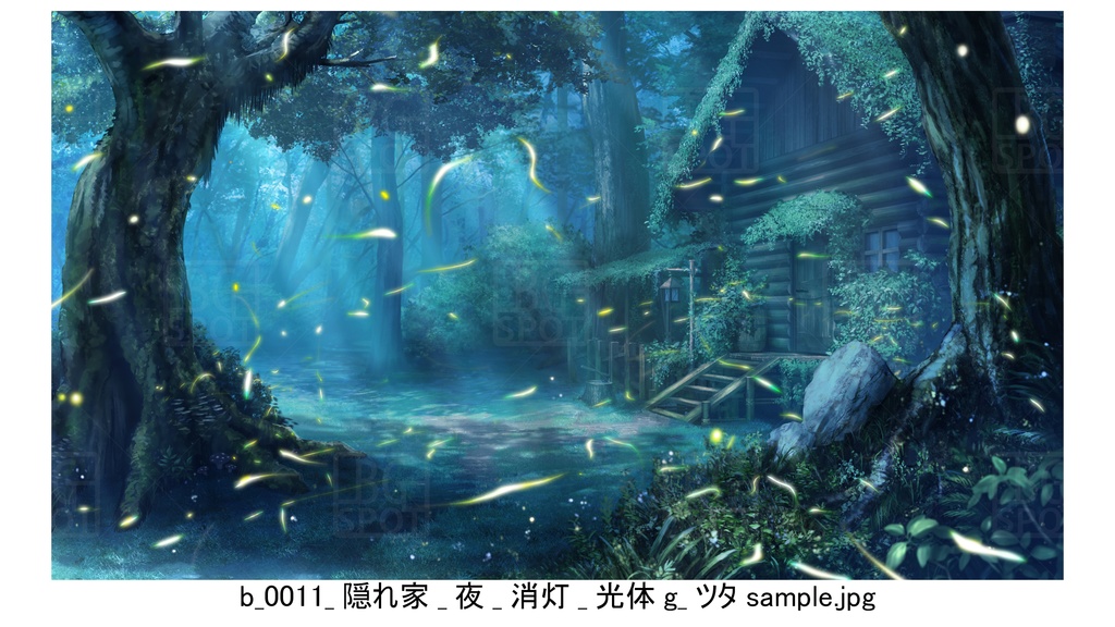 BG_ログハウス_ver1.5_賢者の隠れ家_ツタ_通常