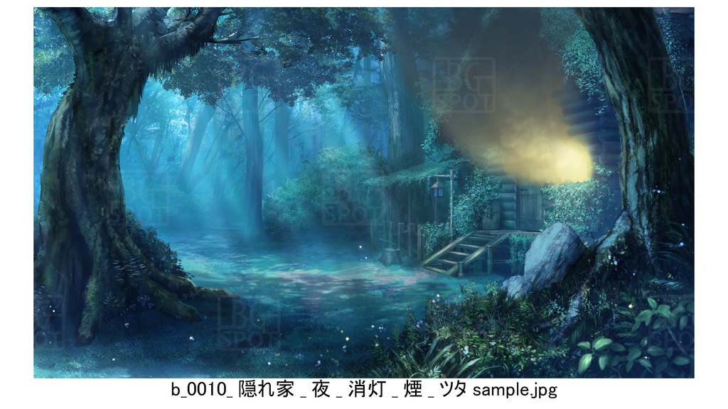 BG_ログハウス_ver1.5_賢者の隠れ家_ツタ_通常