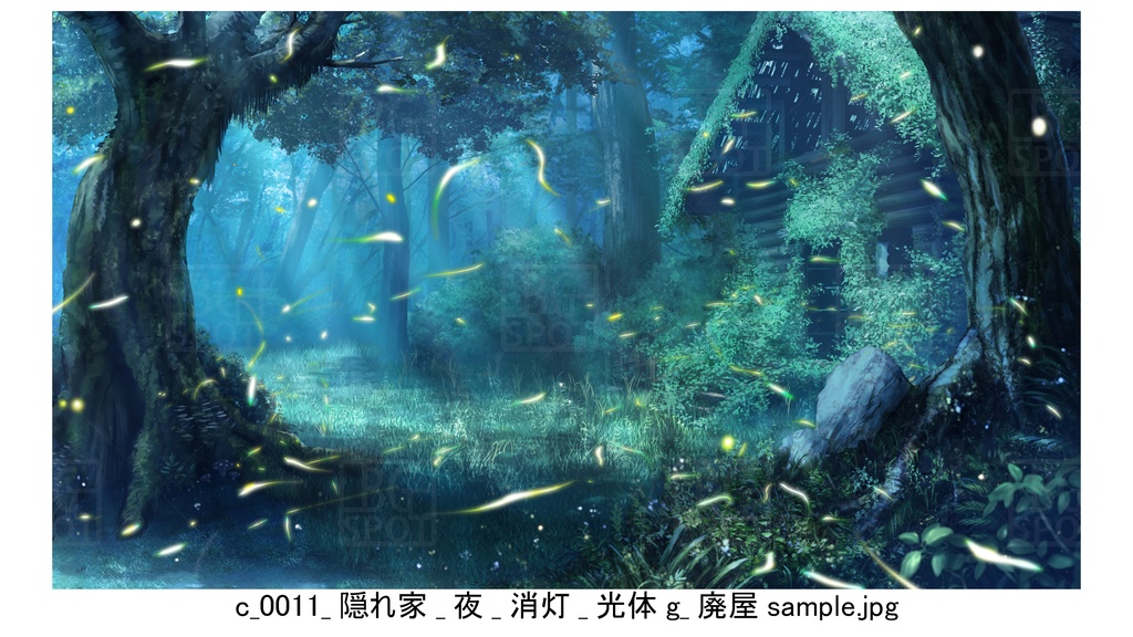 BG_ログハウス_ver1.5_賢者の隠れ家_廃屋_通常