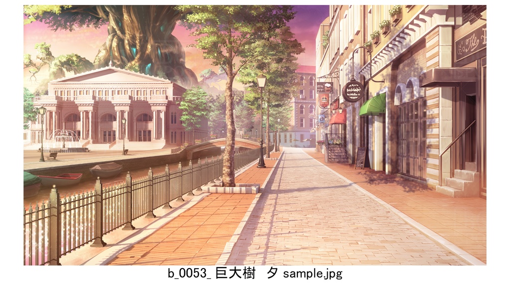 b巨大樹【BG_ファンタジーな歓楽街ver1.0】