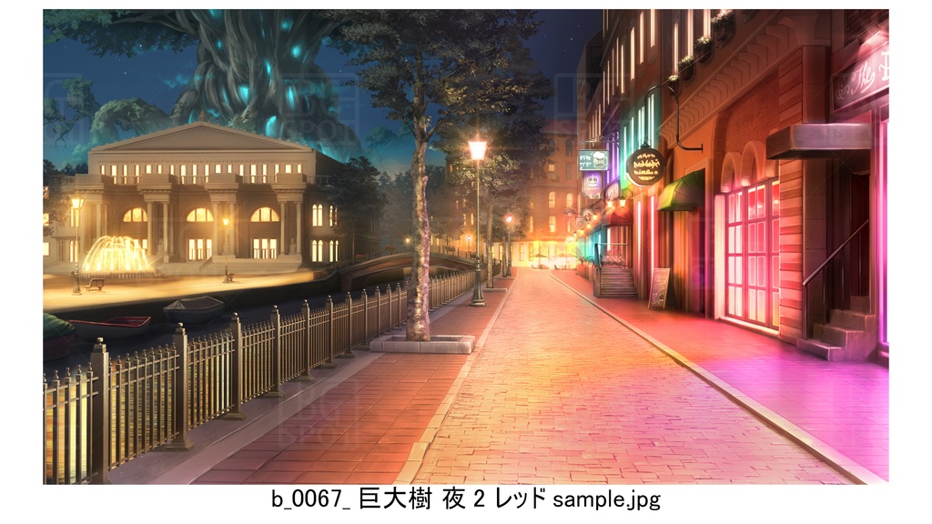 b巨大樹【BG_ファンタジーな歓楽街ver1.0】