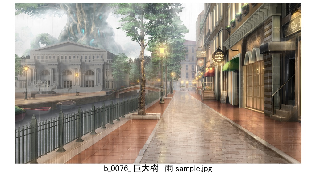 b巨大樹【BG_ファンタジーな歓楽街ver1.0】