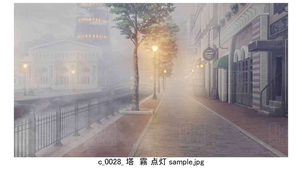 c塔【BG_ファンタジーな歓楽街ver1.0】