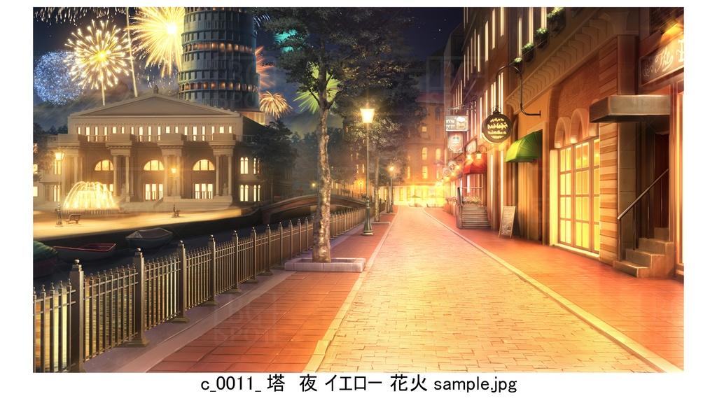 c塔【BG_ファンタジーな歓楽街ver1.0】