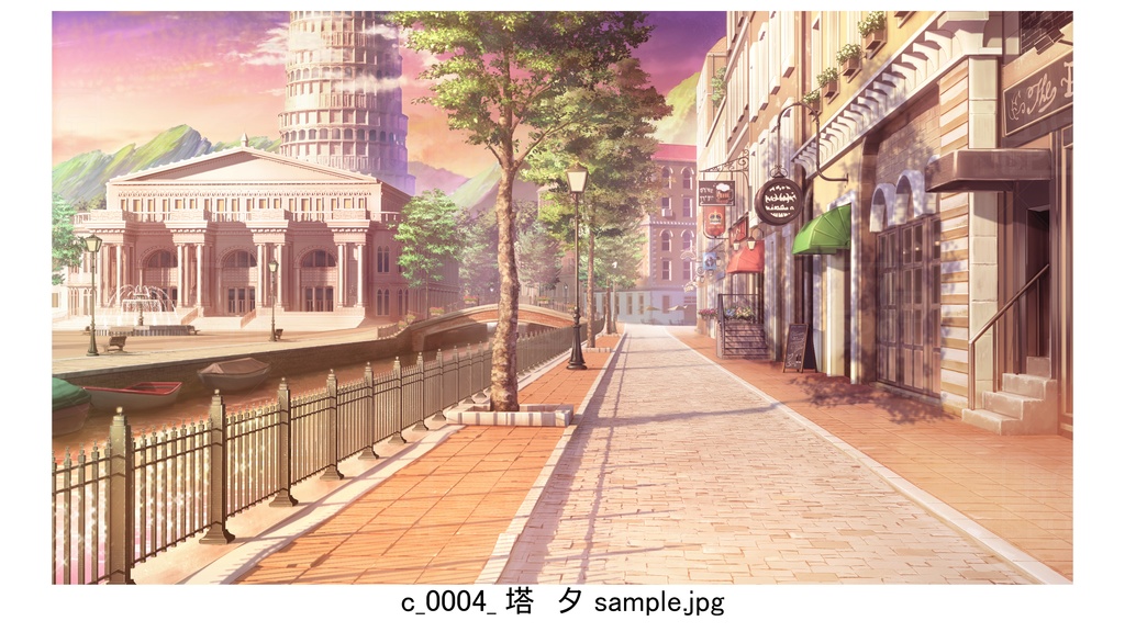 c塔【BG_ファンタジーな歓楽街ver1.0】