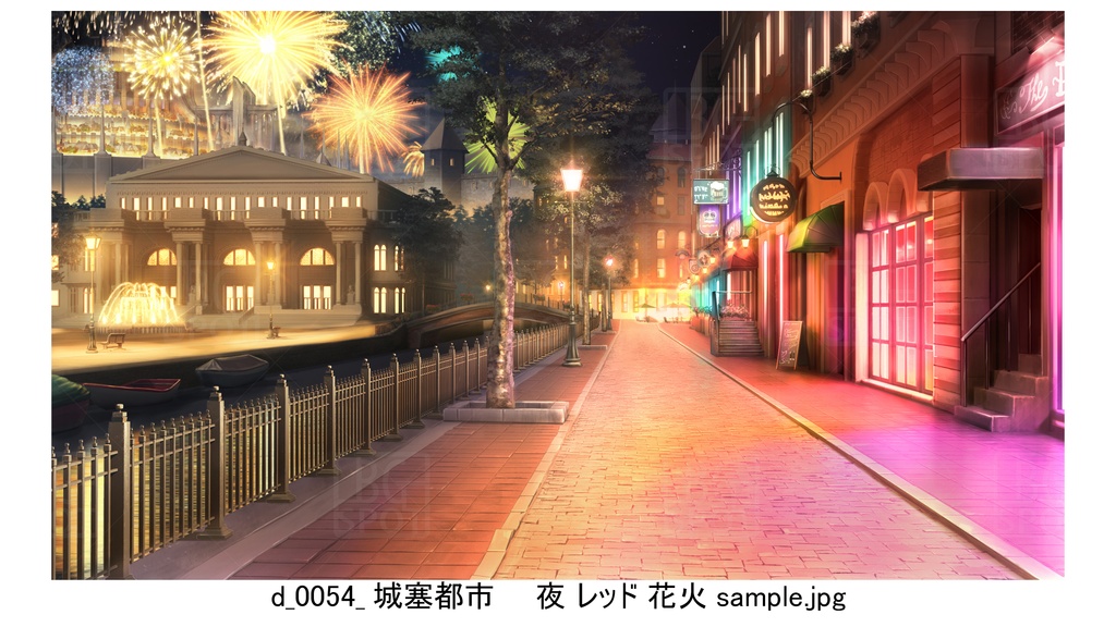 d城塞都市【BG_ファンタジーな歓楽街ver1.0】