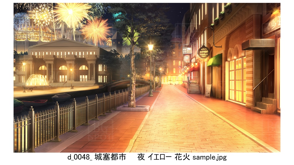 d城塞都市【BG_ファンタジーな歓楽街ver1.0】