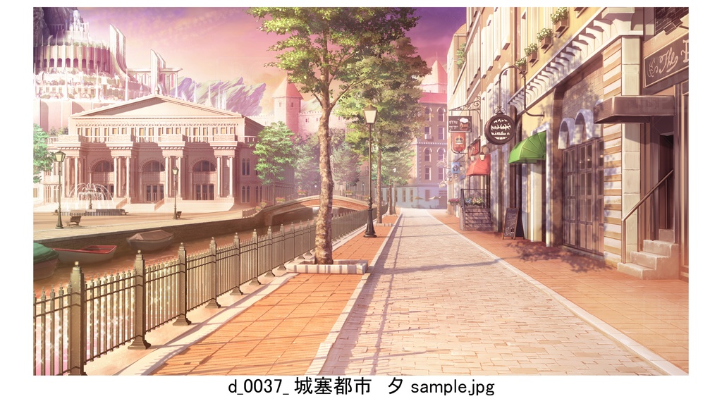 d城塞都市【BG_ファンタジーな歓楽街ver1.0】