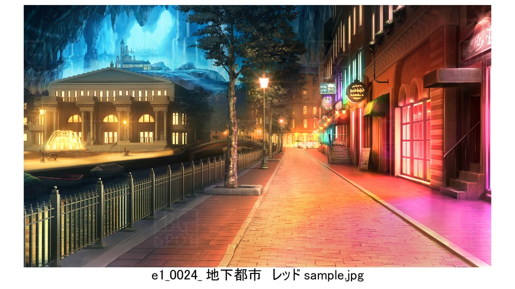 e1地下都市【BG_ファンタジーな歓楽街ver1.0】