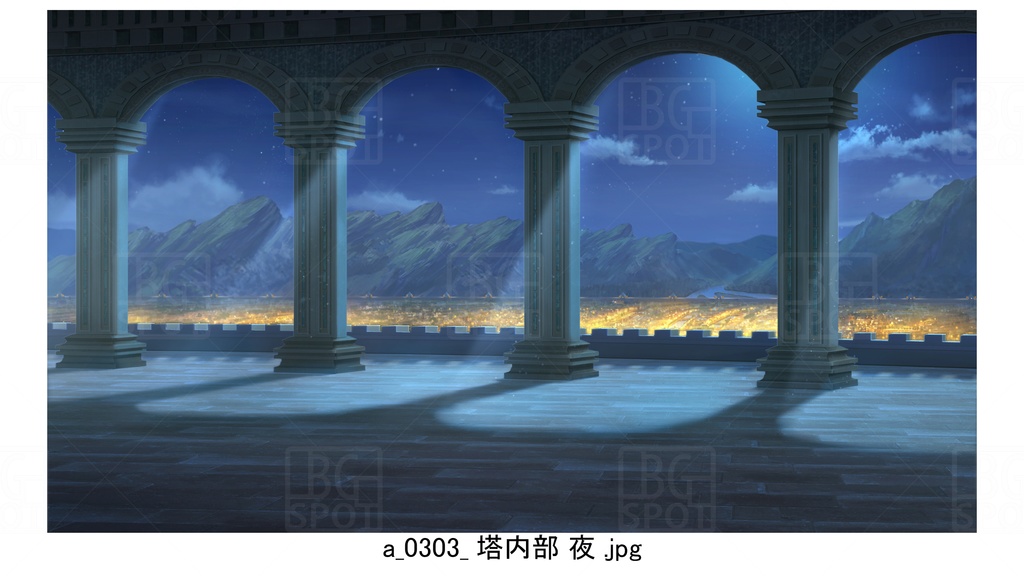 レストラン 展望デッキ 塔内部