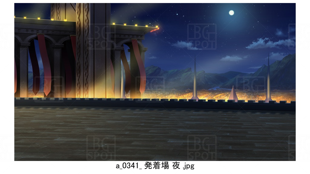 レストラン 展望デッキ 発着場