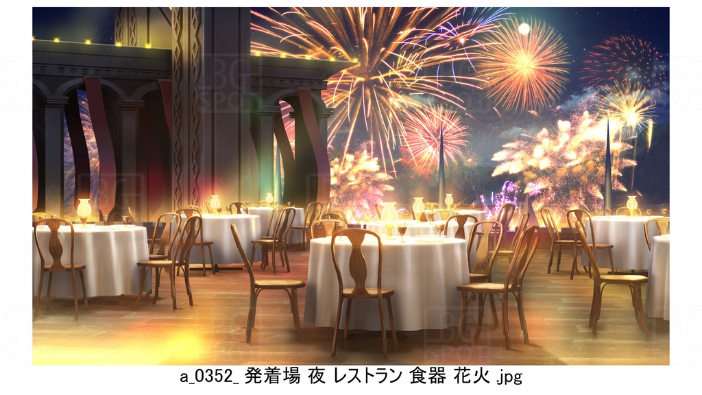 レストラン 展望デッキ 発着場