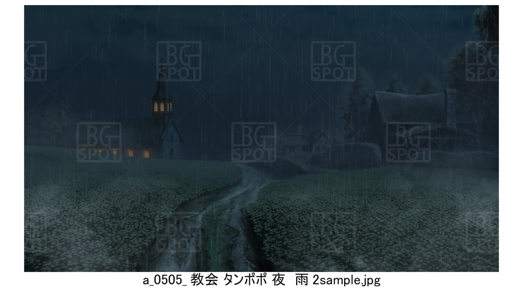 のどかな村_タンポポ