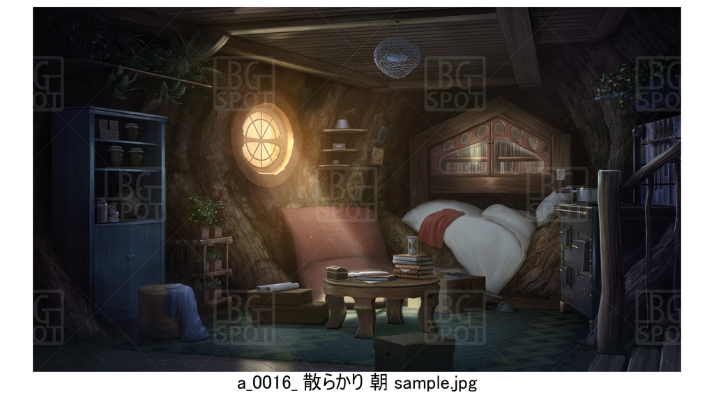 🖼️ 個別販売【巨大樹の部屋】a_散らかり