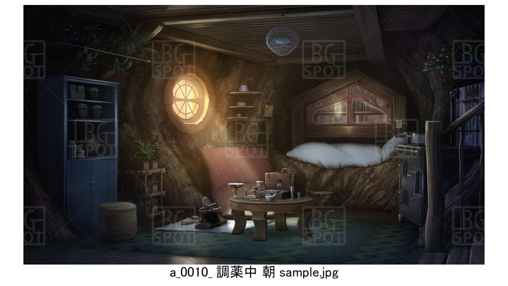 🖼️ 個別販売【巨大樹の部屋】a_調薬中