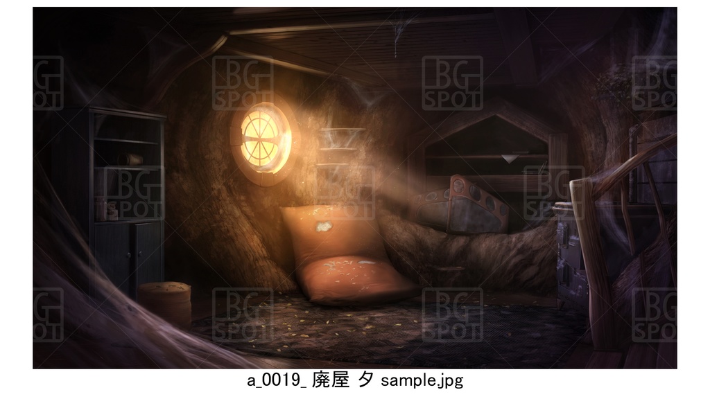 🖼️ 個別販売【巨大樹の部屋】a_廃屋