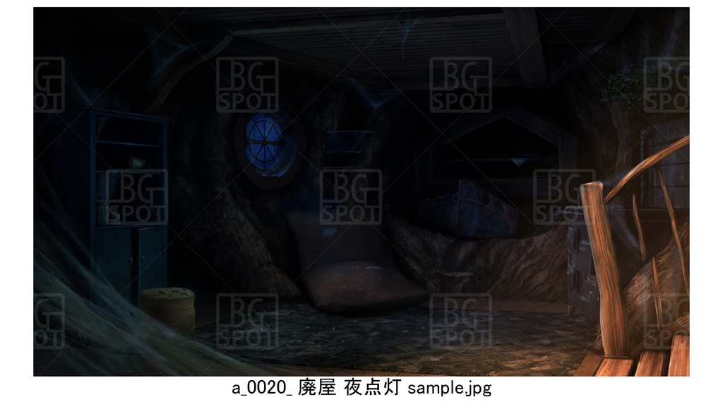 🖼️ 個別販売【巨大樹の部屋】a_廃屋