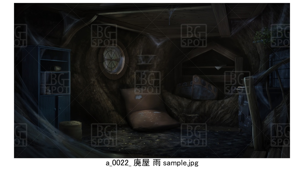 🖼️ 個別販売【巨大樹の部屋】a_廃屋
