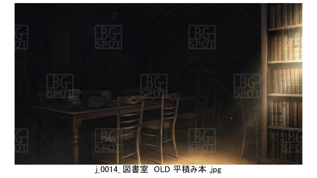 j_図書室 平積み本 【魔法使いの部屋と魔法道具屋ver2.0】