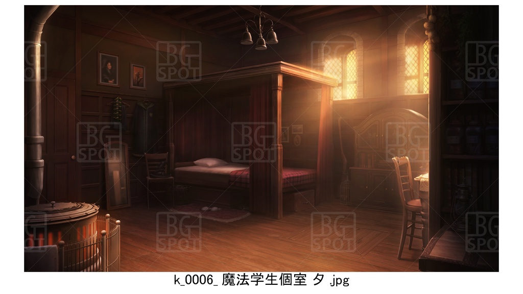 k_魔法学生個室【魔法使いの部屋と魔法道具屋ver2.0】