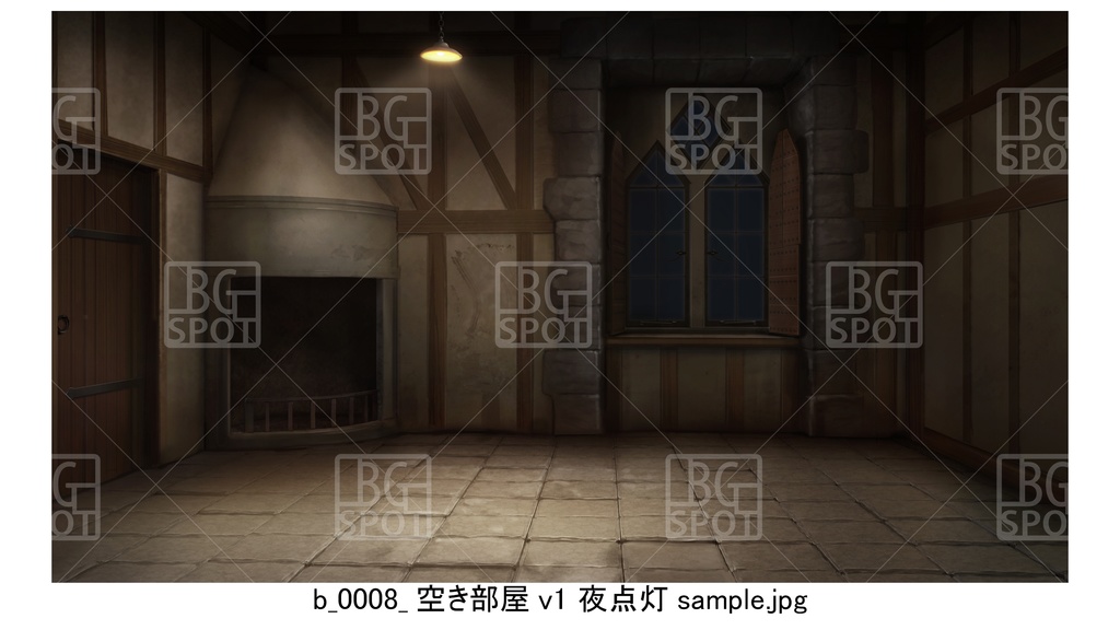b_空き部屋【BG_中世の部屋(風呂と物置と研究室と武器庫)ver2.0】